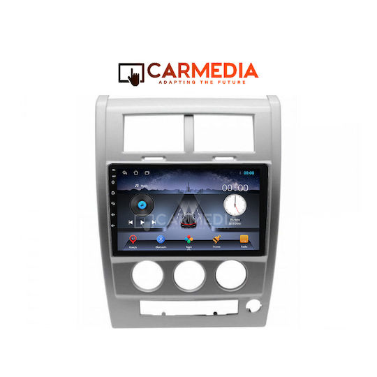 Carmedia Автомобилна Аудио Система за Jeep Cherokee 2008-2014 Bluetooth USB Вграден Wi-Fi GPS Android Auto с Touch Screen 10"