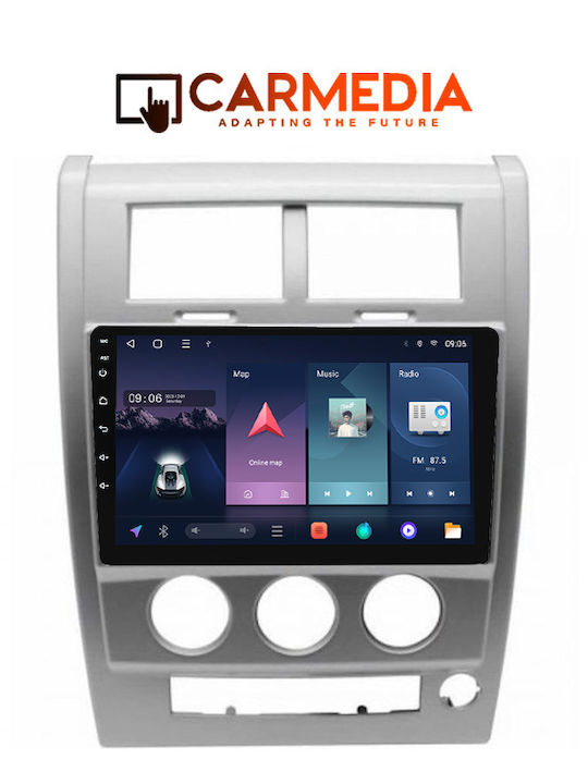 Carmedia Car Audio System for Jeep Cherokee 2008-2014 Bluetooth USB WiFi GPS Apple CarPlay Android Auto with 10" Touch Screen