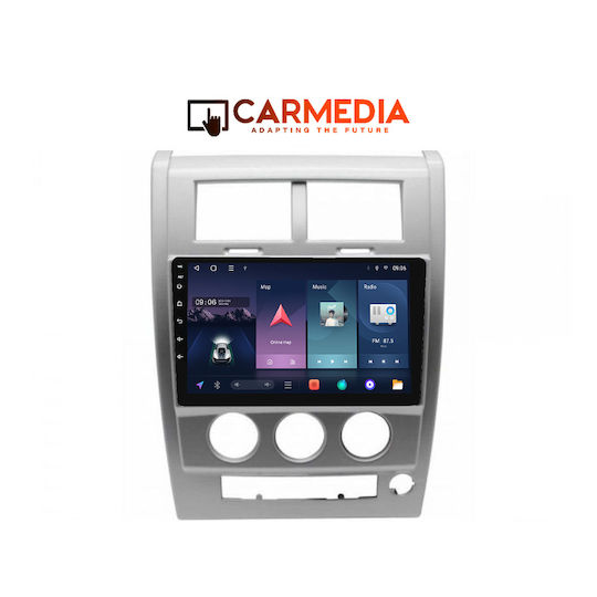 Carmedia Автомобилна Аудио Система за Jeep Cherokee 2008-2014 Bluetooth USB Вграден Wi-Fi GPS Android Auto с Touch Screen 10"