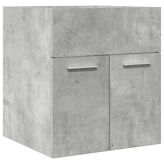 vidaXL Πάγκος χωρίς Νιπτήρα Μ41xΒ38.5xΥ46cm Γκρι