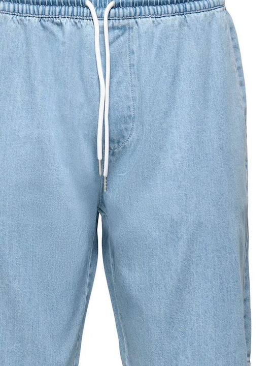 Ανδρική Βερμούδα Τζιν L.t Blue Denim