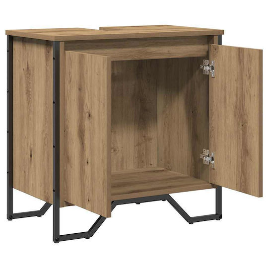 vidaXL Шкаф без Мивка Д60xШ35xВ50см Brown Wood