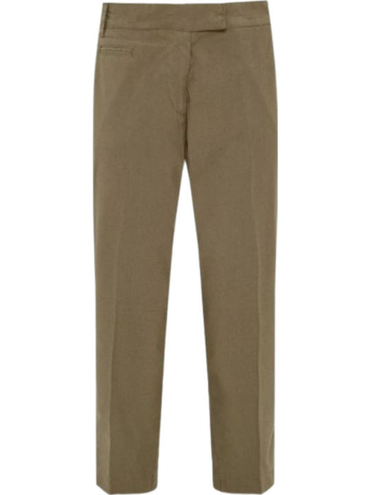 Γυναικείο Chino Παντελόνι Βαμβακερό Beige
