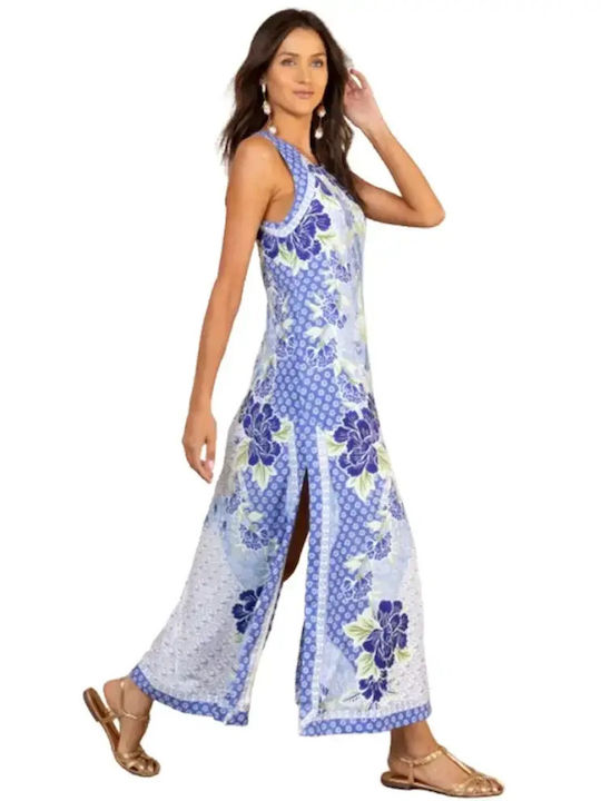 Καλοκαιρινό Maxi Φόρεμα Blue