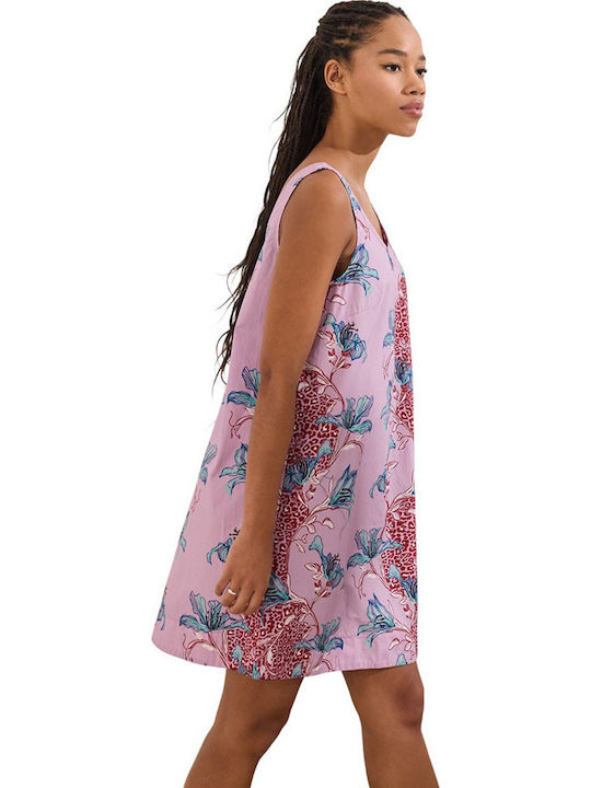Summer Mini Dress Pink