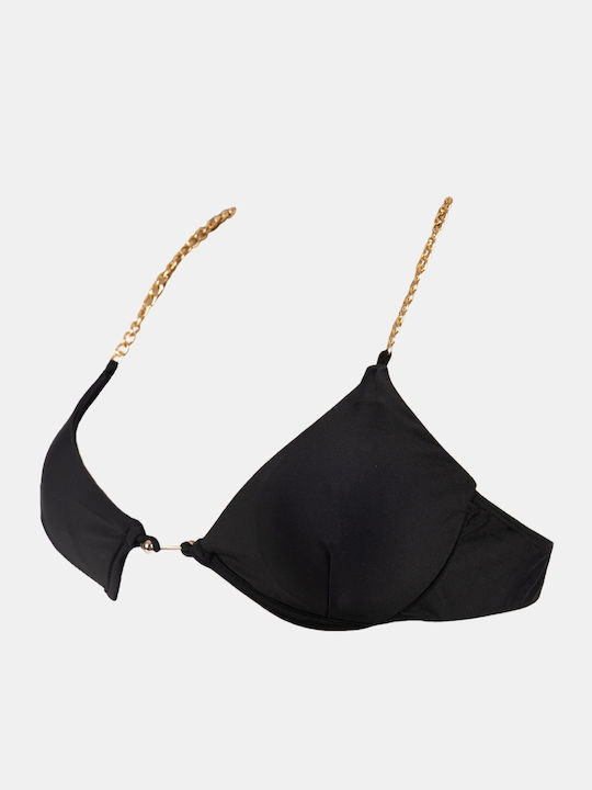 Bikini Set Chains Size S Black