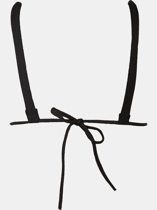 Bikini Set Triangle Knot Black Size M Black