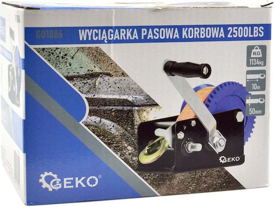 Χειροκίνητος Εργάτης Βίντσι Ιμάντα 10m 1133kg