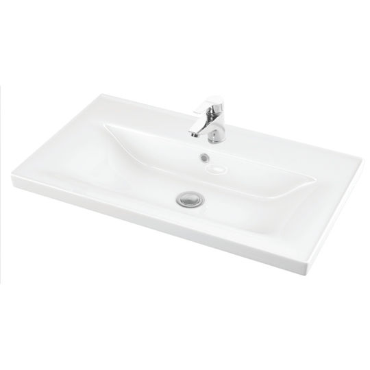 Martin Savina 80 Countertop with Sink & Mirror L78xW44xH72cm Cupboard Cement