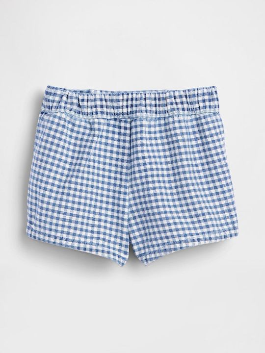 Pantaloni Scurți/Bermude Denim În Carouri Pentru Copii