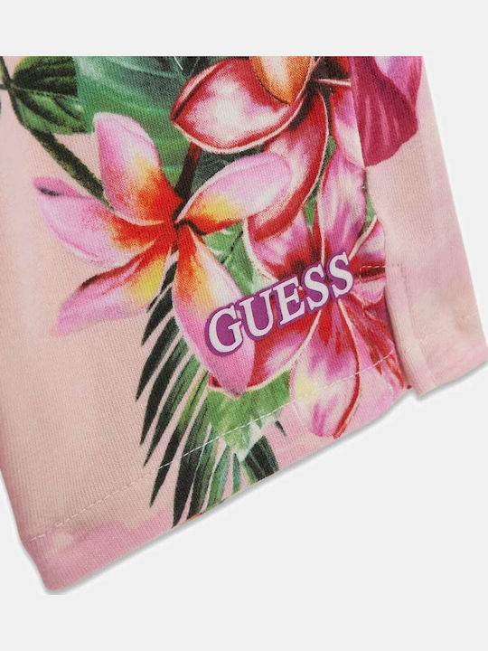 Kids Fabric Terry Printed Shorts/Bermuda