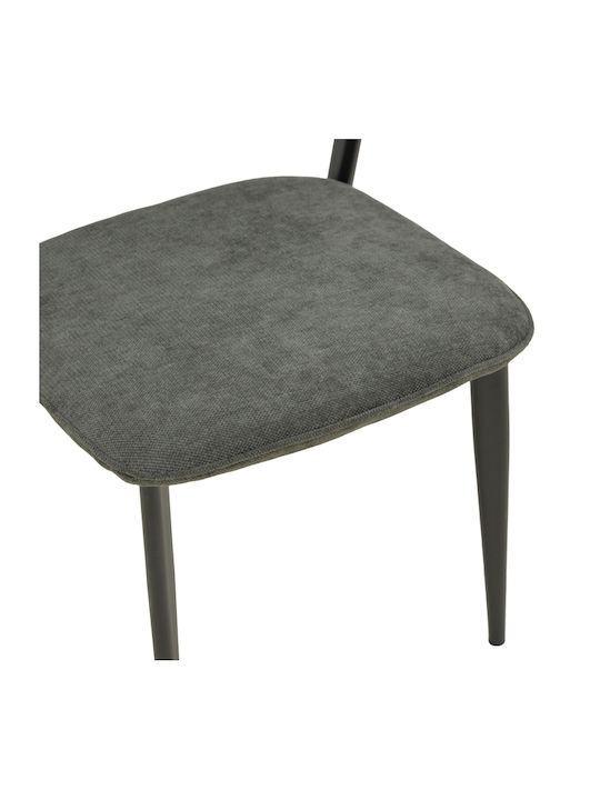 Dolez Метален Стол За Трапезария Антрацит 49x58.5x82см