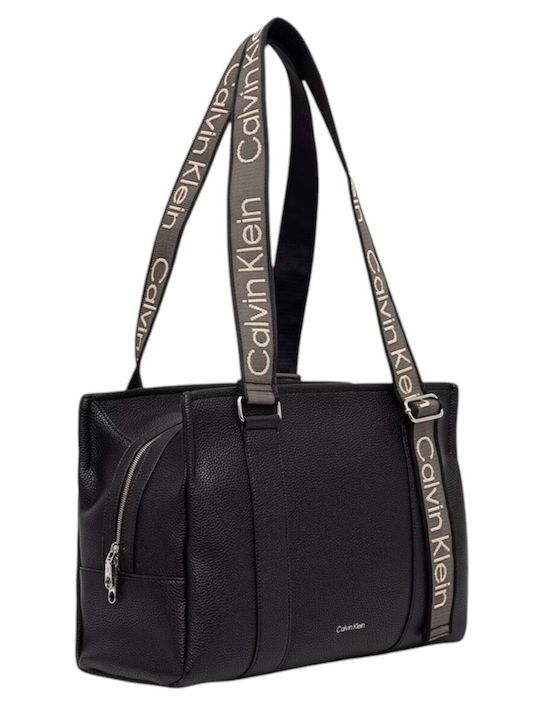 Calvin Klein Damen Tote Tasche aus Kunstleder Calvin Klein Damen Tote Tasche aus Kunstleder