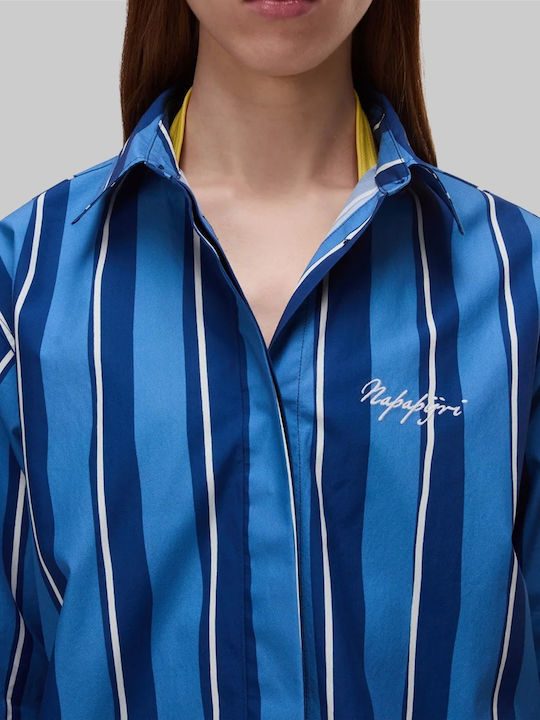 Long Sleeve Women's Shirt Blue