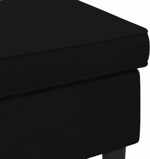 Υποπόδιο Μαύρο 55x35x41εκ. Υποπόδιο Μαύρο 55x35x41εκ.