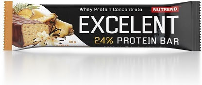 Nutrend Excelent Μπάρα με 24% Πρωτεΐνη & Γεύση Strawberry Cake 85gr