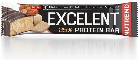 Nutrend Excelent Μπάρα με 24% Πρωτεΐνη & Γεύση Strawberry Cake 85gr