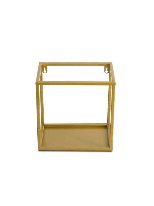 Стенен Златист Рафт 24x15x24см
