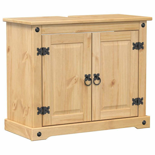 vidaXL Шкаф без Мивка Д70xШ33xВ110см & Cupboard Кафяв