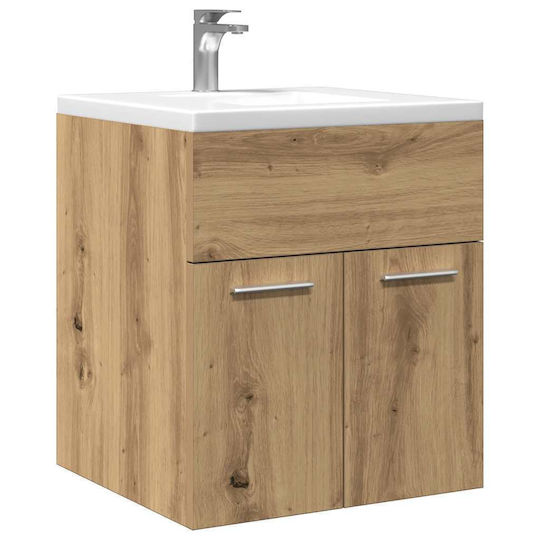 vidaXL Countertop without Sink L41xW38.5xH46cm Oaks