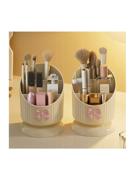 ecarla Kosmetik Organizer mit Trennzeichen Rosa 15,8x11cm