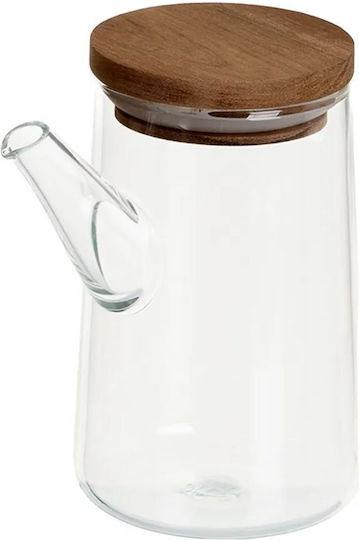 HowHomely Σετ Λαδόξιδο Ξύλινο με Ροή 300ml