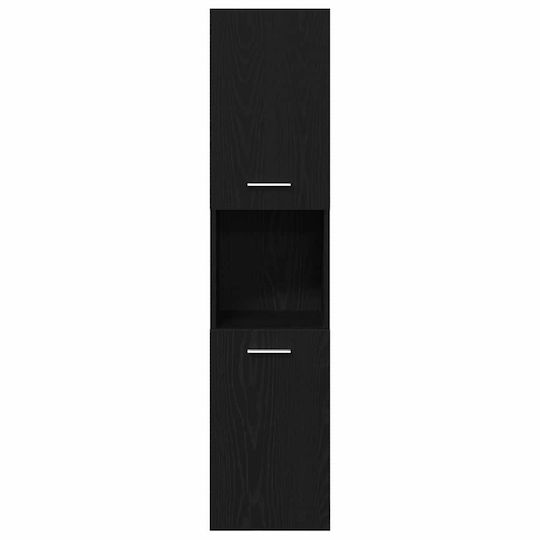 vidaXL Шкаф без Мивка Д30xШ30xВ130см Black Oak