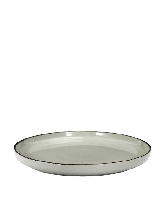 HowHomely Bej Ceramică Set de Vase 12buc