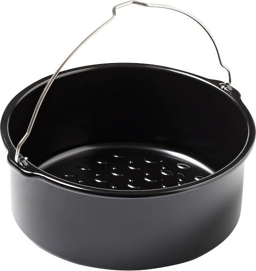 Στρογγυλό Δοχείο Φριτέζας Αέρα Ατσάλι 19 Cm Pyrex