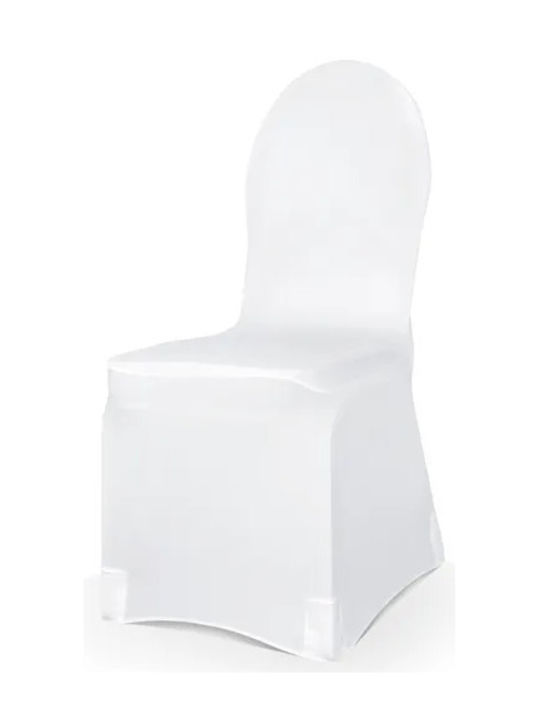 PartyDeco Ελαστικό Κάλυμμα Καρέκλας White