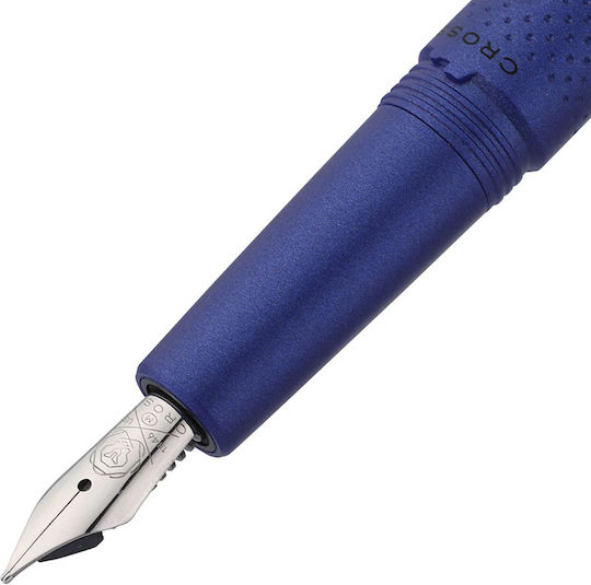 Cross Füllfederhalter Mittel Blau mit Schwarz Tintenfarbe