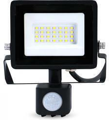 Nedis Στεγανός Προβολέας LED 20W Φυσικό Λευκό 4000K με Αισθητήρα Κίνησης IP44