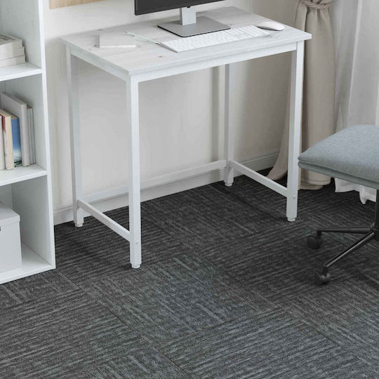 vidaXL Set Plastic Floor with 20 Tiles L50xW50cm Gray