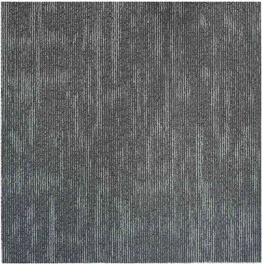vidaXL Set Plastikböden mit 36 Fliesen M50xP50cm Grau