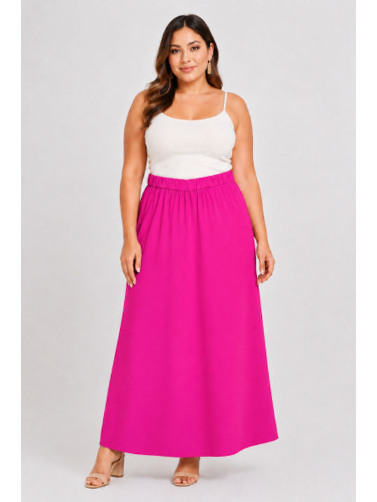 Maxi Skirt Fuchsia SH-17730-26SK-FUCHSIA