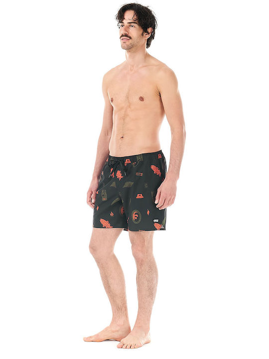 Piau 15 Men's Swimwear Bermuda Picture With Patterns
