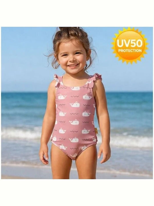 Fresk Kids One-Piece Swimsuit Ash Rose