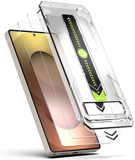 Techsuit Kompatibles Fingerabdruck-Entsperrung Titanglass Crystalhd Displayschutzfolie 2 Stück Für Samsung Galaxy A36 5G A37 5G Transparent