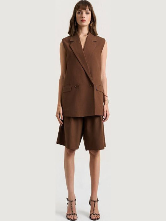 Women's Bermuda Brown