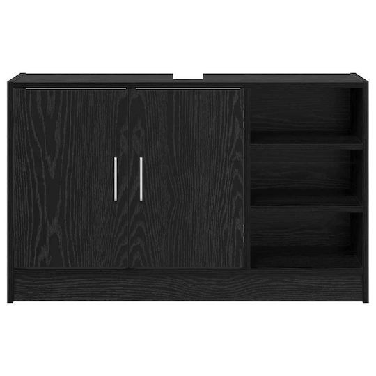 vidaXL Πάγκος χωρίς Νιπτήρα Μ90xΒ29xΥ55cm Μαύρης Δρυς vidaXL Πάγκος χωρίς Νιπτήρα Μ90xΒ29xΥ55cm Μαύρης Δρυς