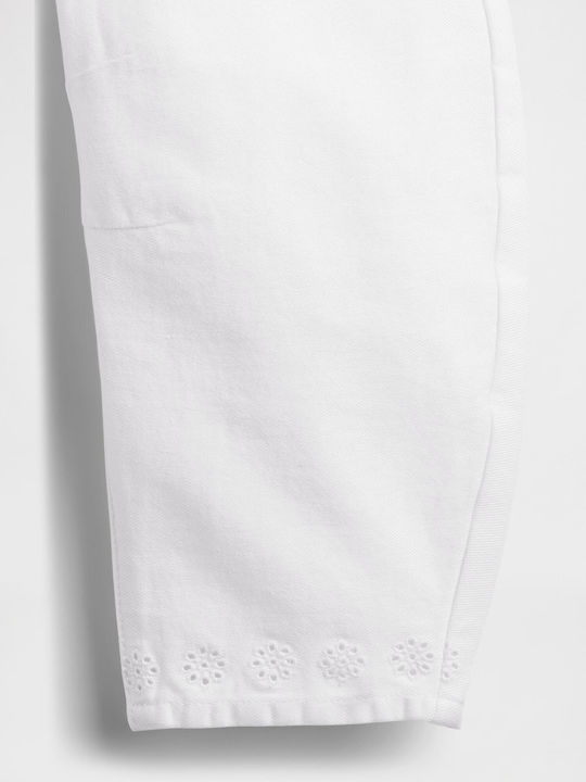 GAP Παιδικό Τζιν Παντελόνι Fresh White