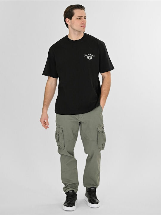 Pantaloni Bărbați Cargo Relaxed Fit Kaki
