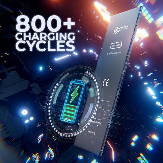 Prio High Capacity Συμβατή Μπαταρία Αντικατάστασης 3670mAh για Apple Iphone 14
