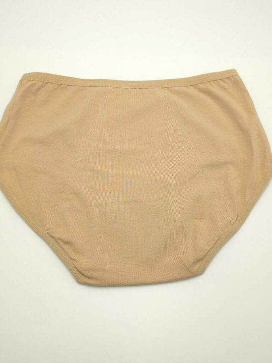 Cotton Women's Period Briefs Beige