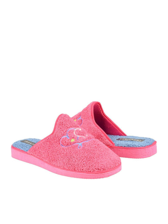 Terry Winter Women's Fuchsia Slippers