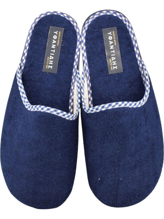 Terry Women's Winter Slippers Blue