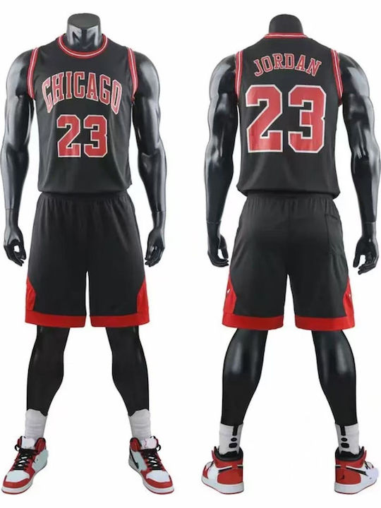 King Herren Basketball Set Jordan Schwarz