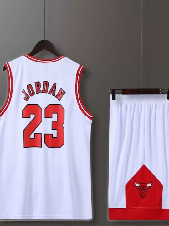 King Kinder Basketball Satz Jordan Weiß