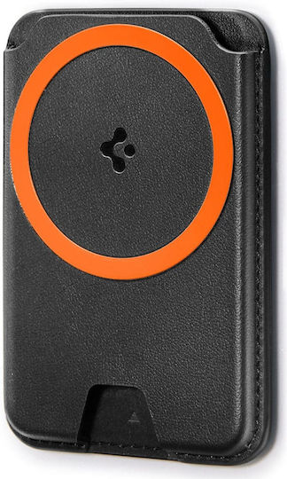 Spigen MagSafe Card Case Valentinus Magfit+ in Black Colour