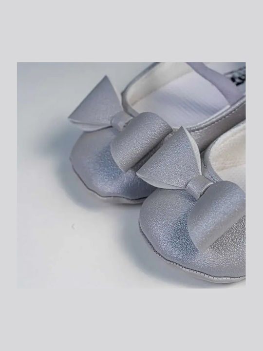 On Line Soft-Sole Pumps For Babies Gray
